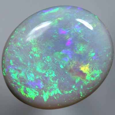 SOLID SEMI BLACK OPAL Bright crisp green with a hint of orange SEE VIDEO